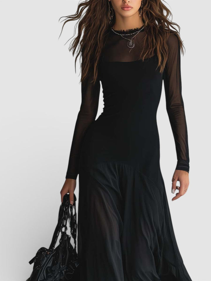 Natalija | Elegantna duga haljina od tila