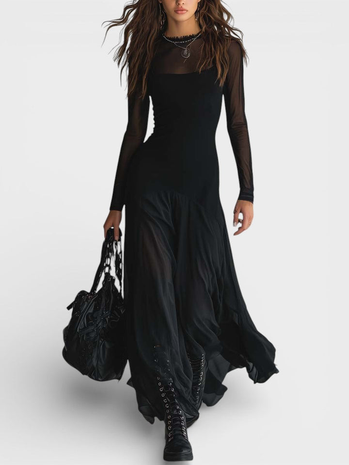 Natalija | Elegantna duga haljina od tila