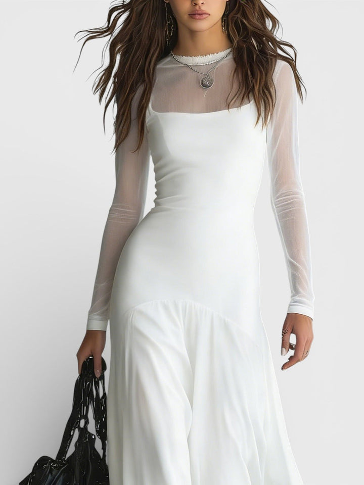 Natalija | Elegantna duga haljina od tila